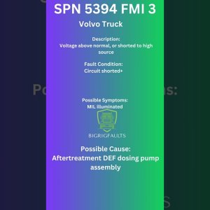 SPN 5394 FMI 3